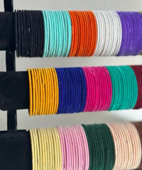 Plain Velvet Chooriyan