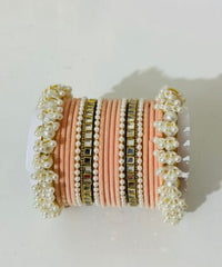 Pearl Gajra Bangle sets