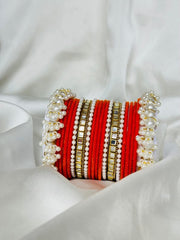 Pearl Gajra Bangle sets