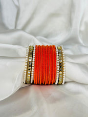 Kundan Bangle set